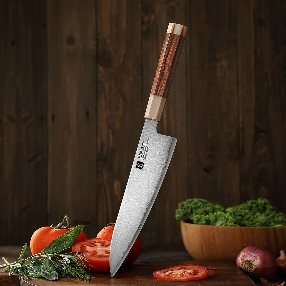 XINZUO X05Z- 8.5"Chef & 7"Nakiri & 6.5"Utility knife Bundle