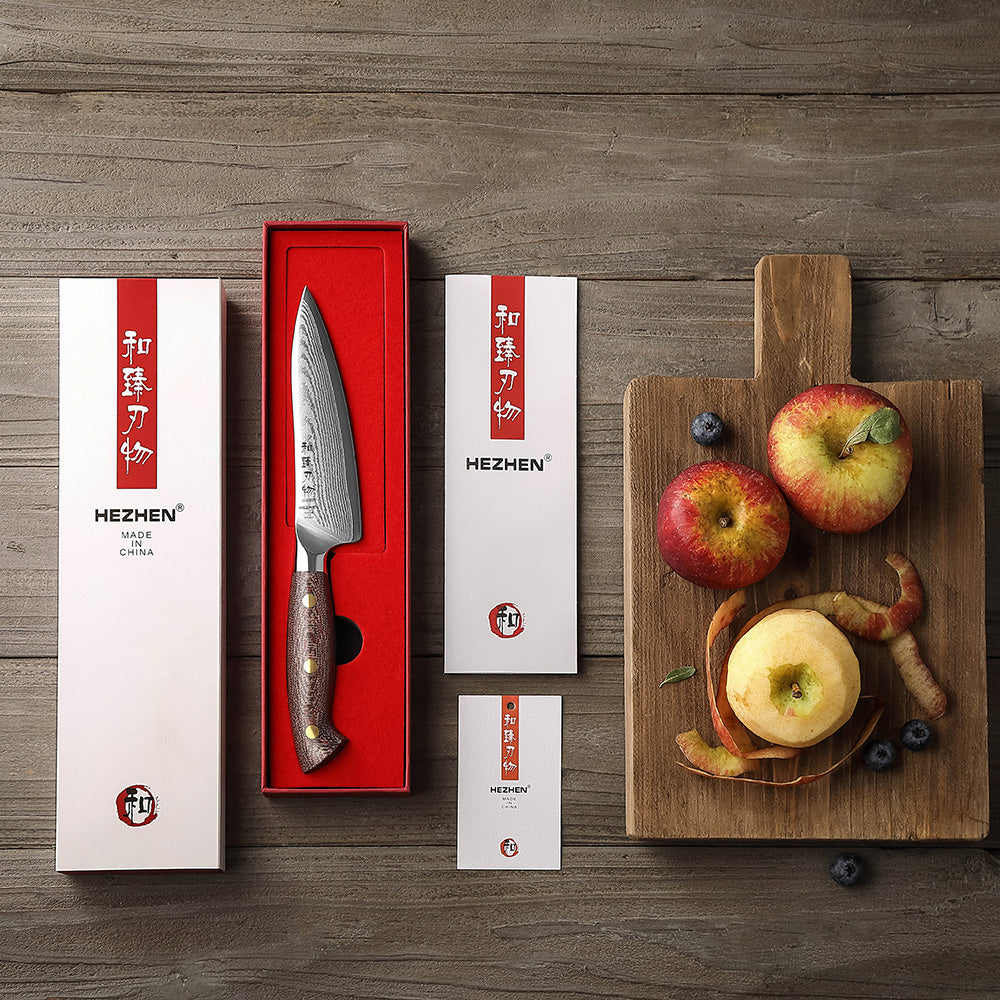HEZHEN X02M- 8.5" Chef & 5" Utility bundle