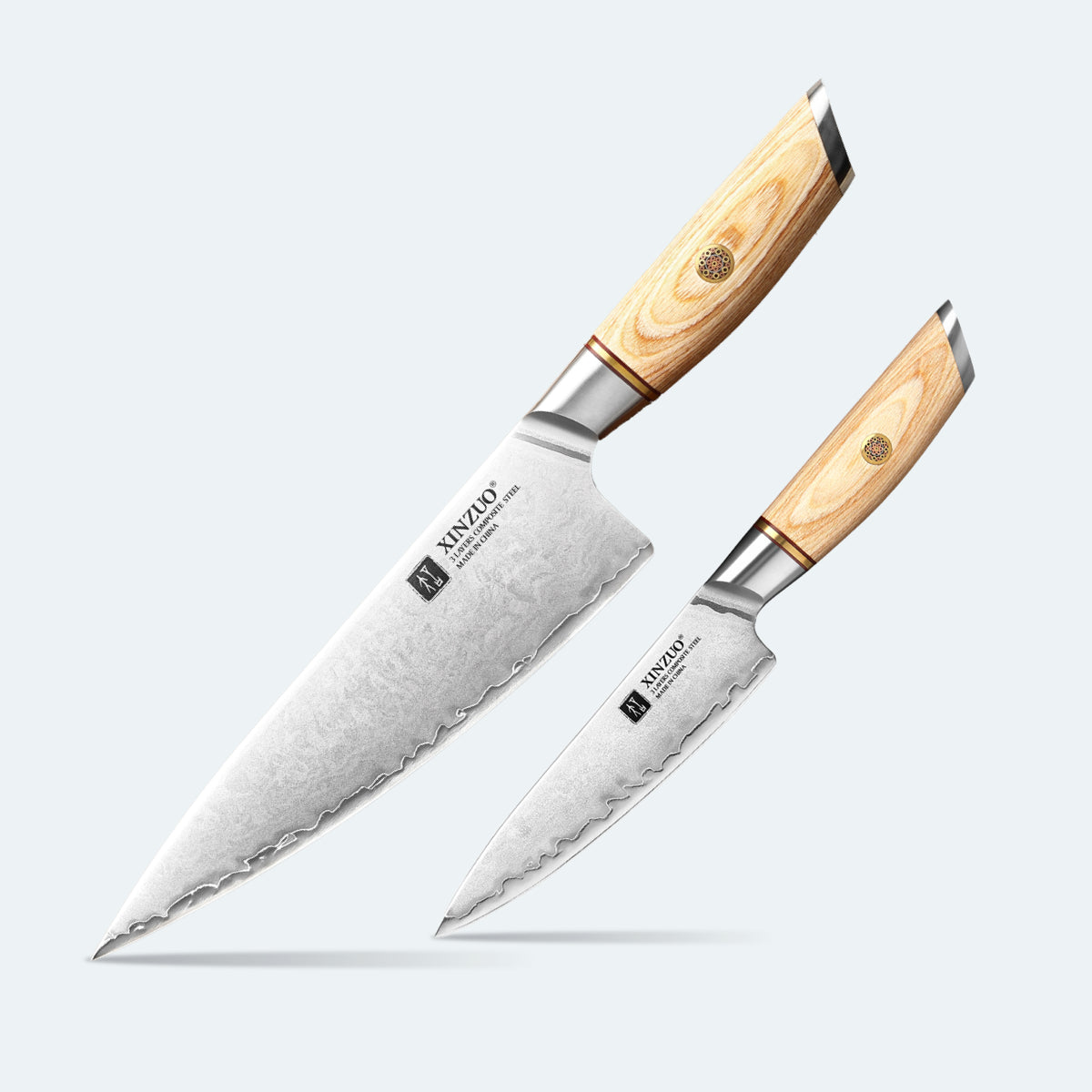 XINZUO B37S - 8.5" Chef & 5" Utility bundle