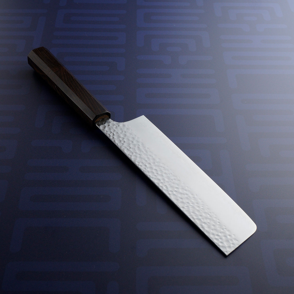 Hatsukokoro Hayabusa VG-10 Tsuchime - Nakiri 180mm Ebony handle
