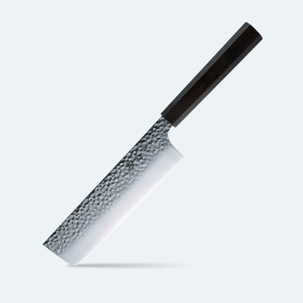 Hatsukokoro Hayabusa VG-10 Tsuchime - Nakiri 180mm Ebony handle