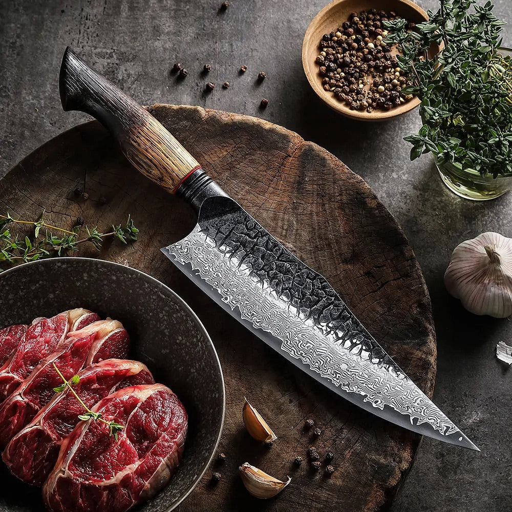 XINZUO X06 - 8.5" Damascus Chef Knife