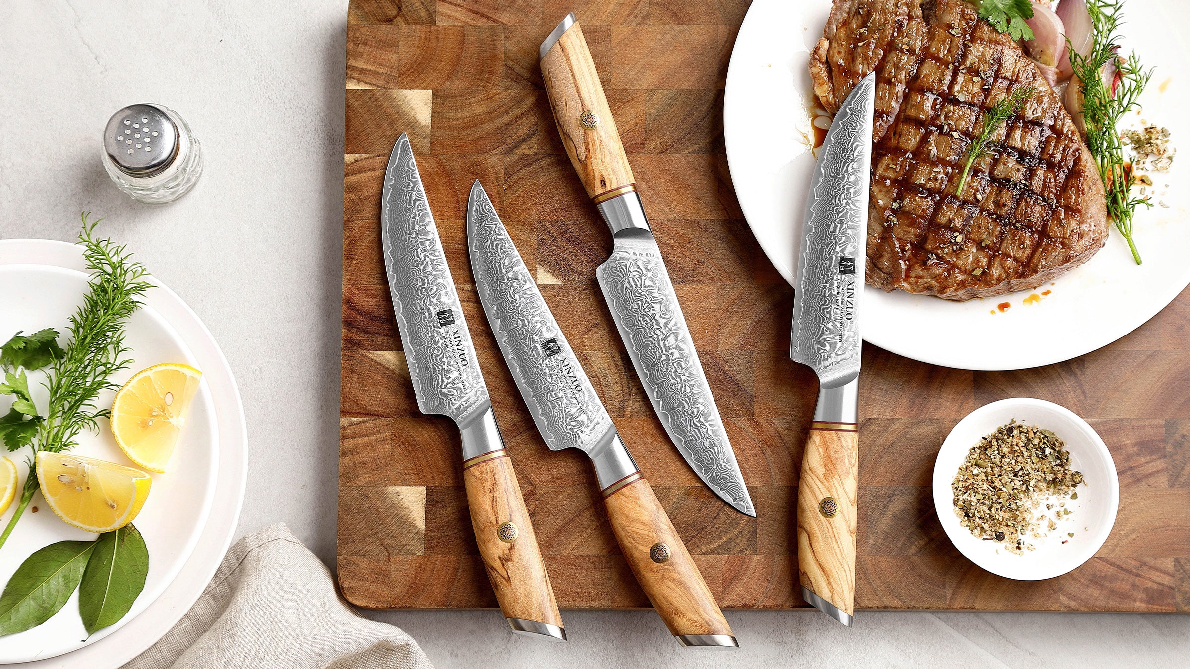 Steak knife set