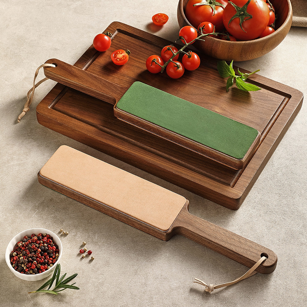 XINZUO- Double sided Leather strop for Knife