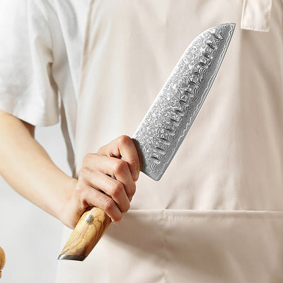 XINZUO B37 - 7" Santoku Knife