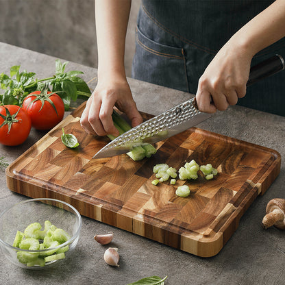 Cutting board - Acacia wood 35x25x2.6cm