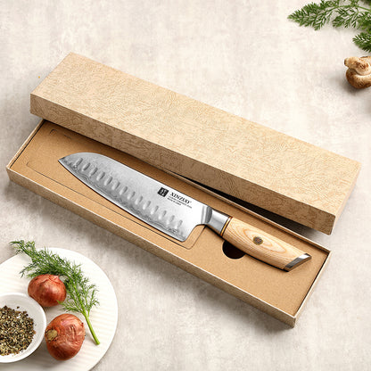 XINZUO B37S - 7" Santoku knife