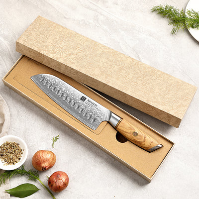 XINZUO B37 - 7" Santoku Knife