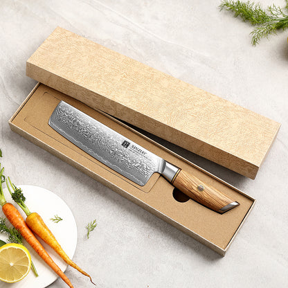 XINZUO B37 - 8.5" Chef, 7" Nakiri & 5" Utility bundle