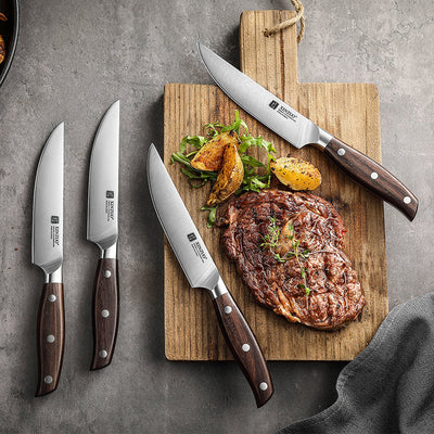 XINZUO B35 - 6" Steak knife 4pcs set