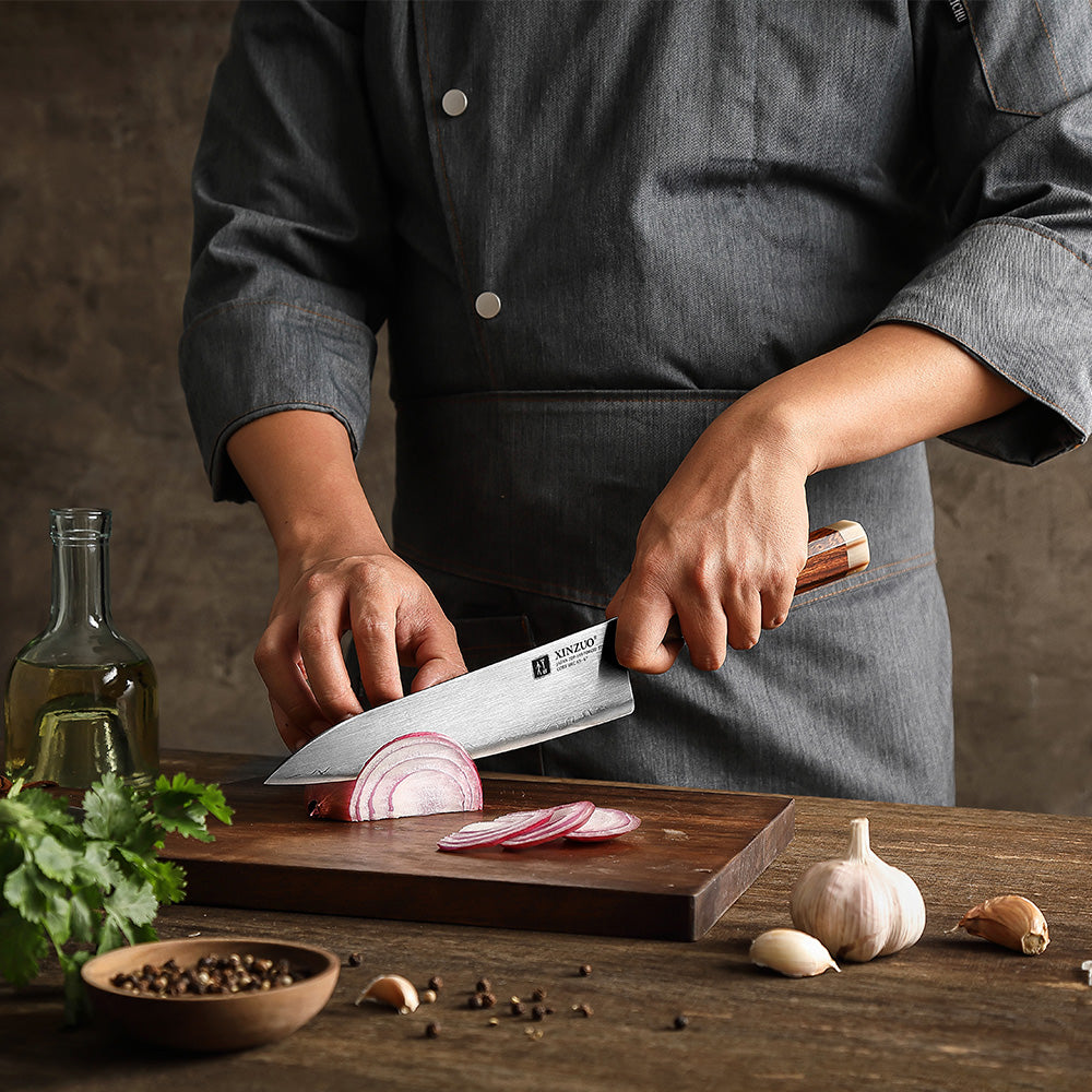 XINZUO X05Z- Chef and Utility knife Bundle