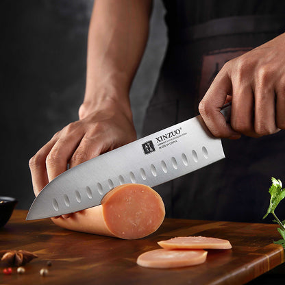 XINZUO B35 - 7" Santoku knife