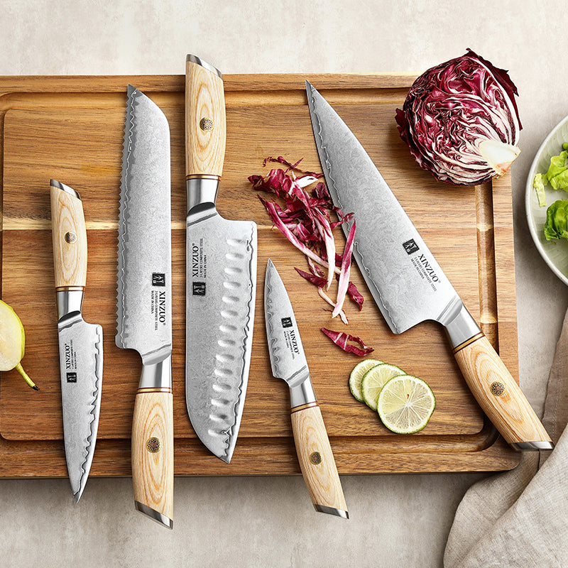 XINZUO B37S - 5pcs Knife set