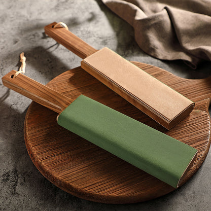 HEZHEN - Double sided Leather strop for Knife