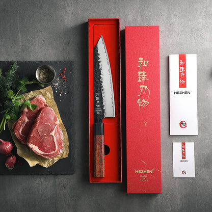 HEZHEN PM8S - 8.5" Kiritsuke chef  knife