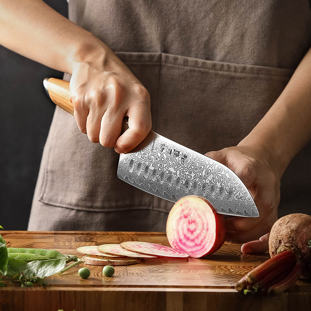 HEZHEN X01 - 7" Santoku & 5" Utility bundle