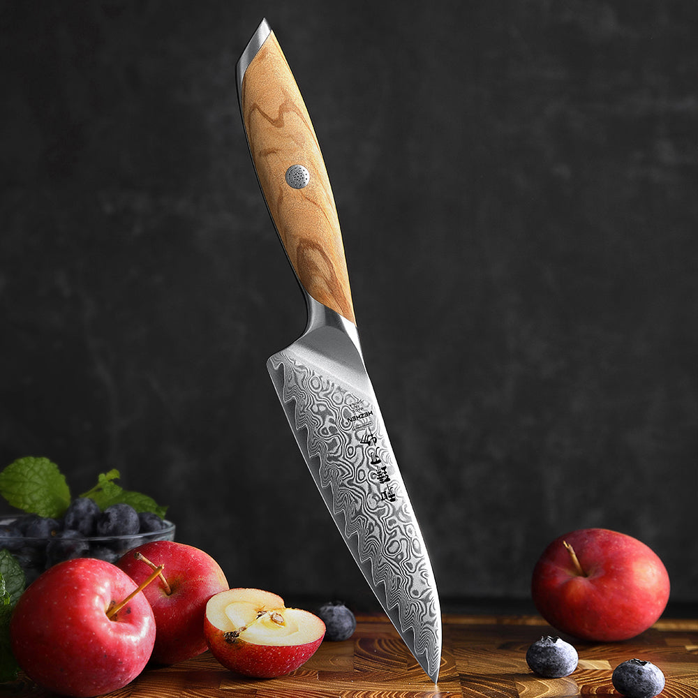 HEZHEN X01 - 8.5" Chef, 7" Nakiri & 5" Utility bundle