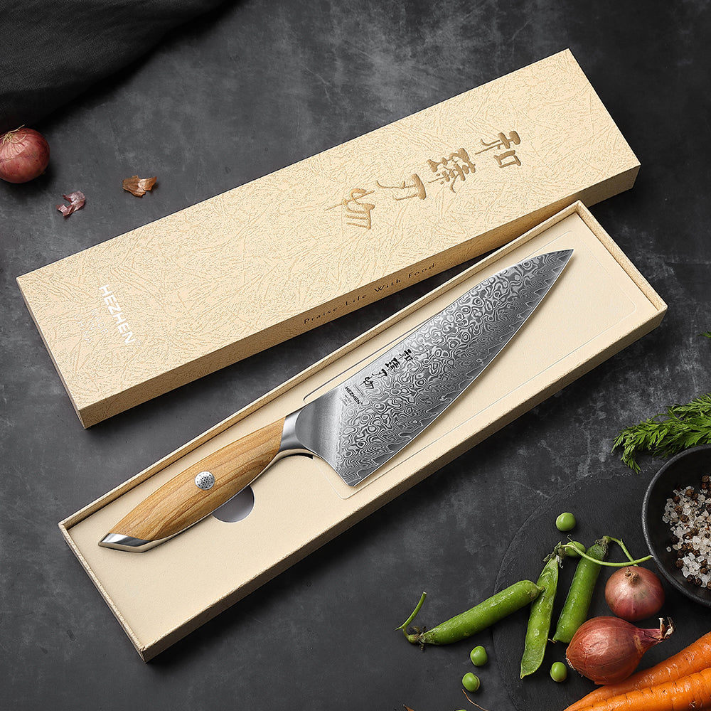 HEZHEN X01 - 8.5" Chef & 5" Utility bundle