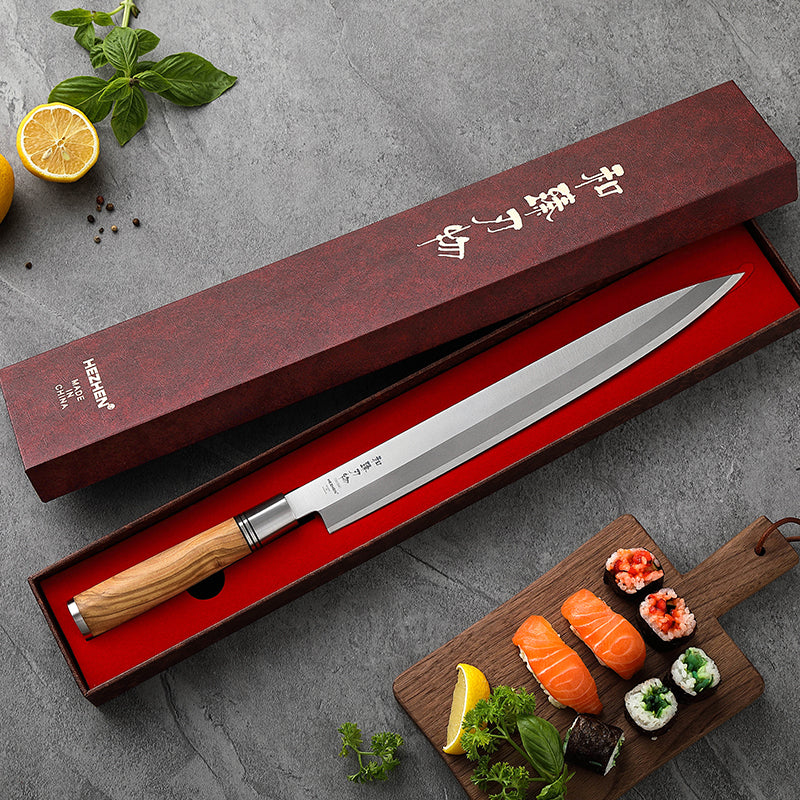 HEZHEN SO - 300mm Yanagiba Knive [Sushi]