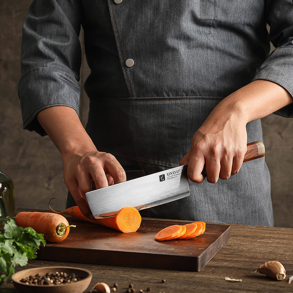 XINZUO X05Z- 8.5"Chef, 7"Nakiri and 6.5"Utility knife Bundle