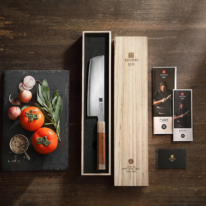 XINZUO X05Z- 8.5"Chef, 7"Nakiri and 6.5"Utility knife Bundle