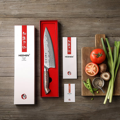 HEZHEN X02M- 8.5" Chef & 5" Utility bundle