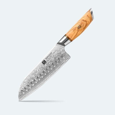 XINZUO B37 - 7" Santoku Knife