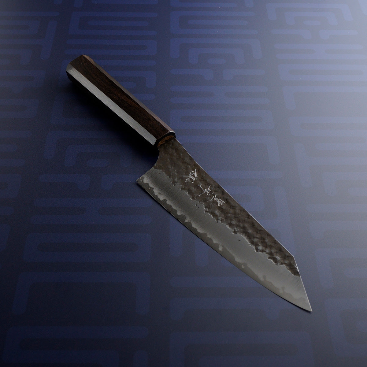 Yu Kurosaki Koku Sen Ei Aogami Super - Bunka 180mm Ebony Handle