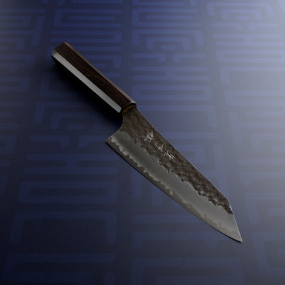 Yu Kurosaki Koku Sen Ei Aogami Super - Bunka 180mm Ebony Handle