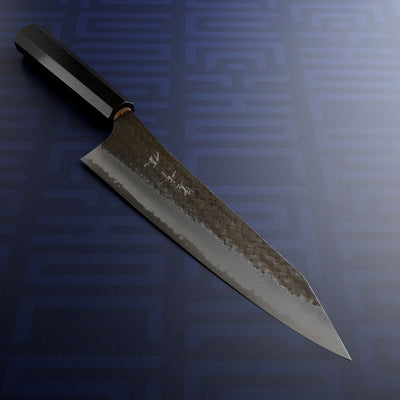 Yu Kurosaki Koku Sen Ei Aogami Super - Gyuto 240mm Ebony Handle