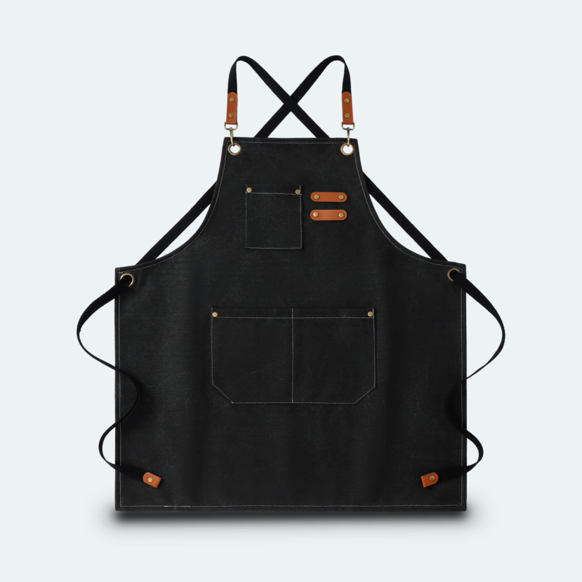 SHEN - Chef Kitchen Apron - Black