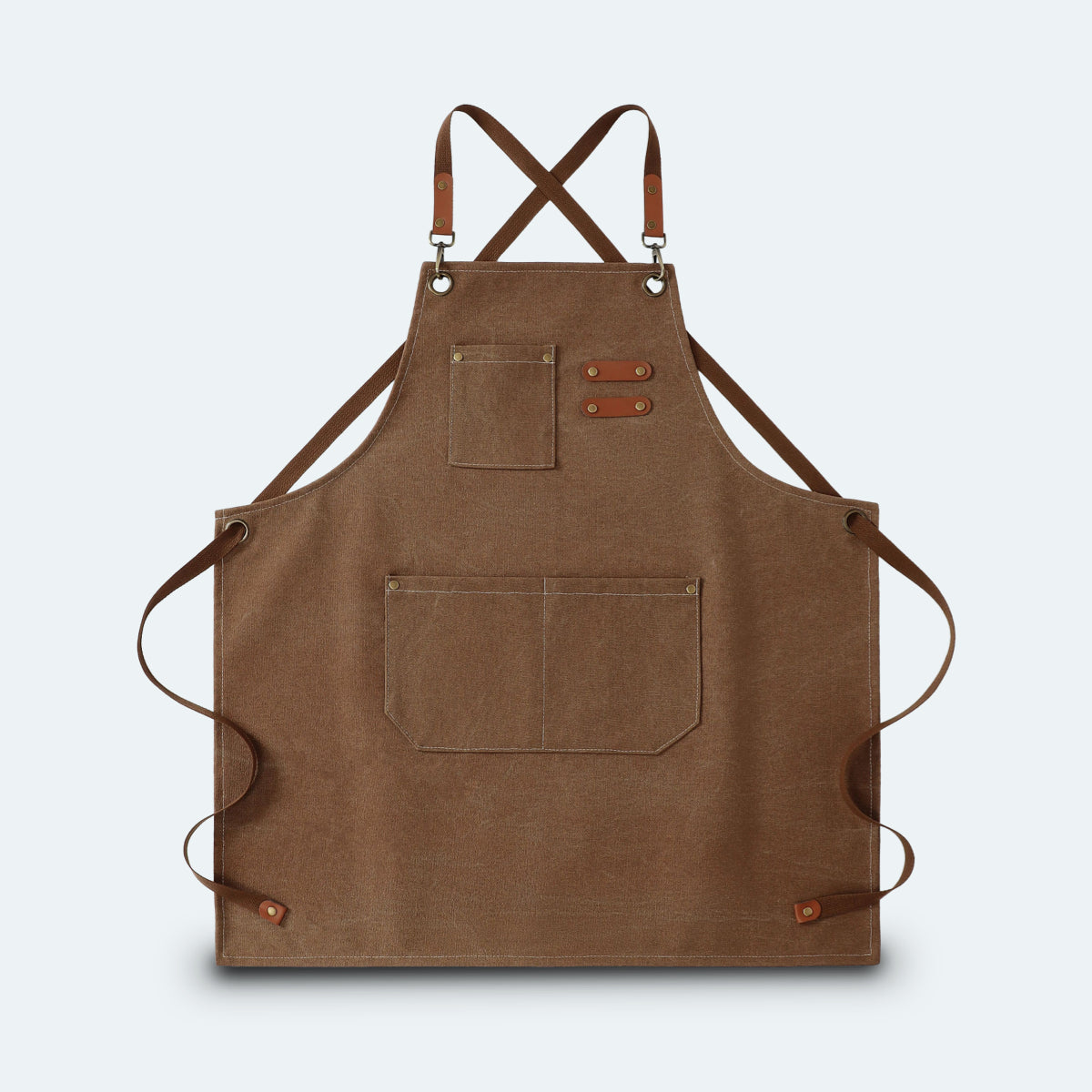 SHEN - Chef Kitchen Apron - Brown