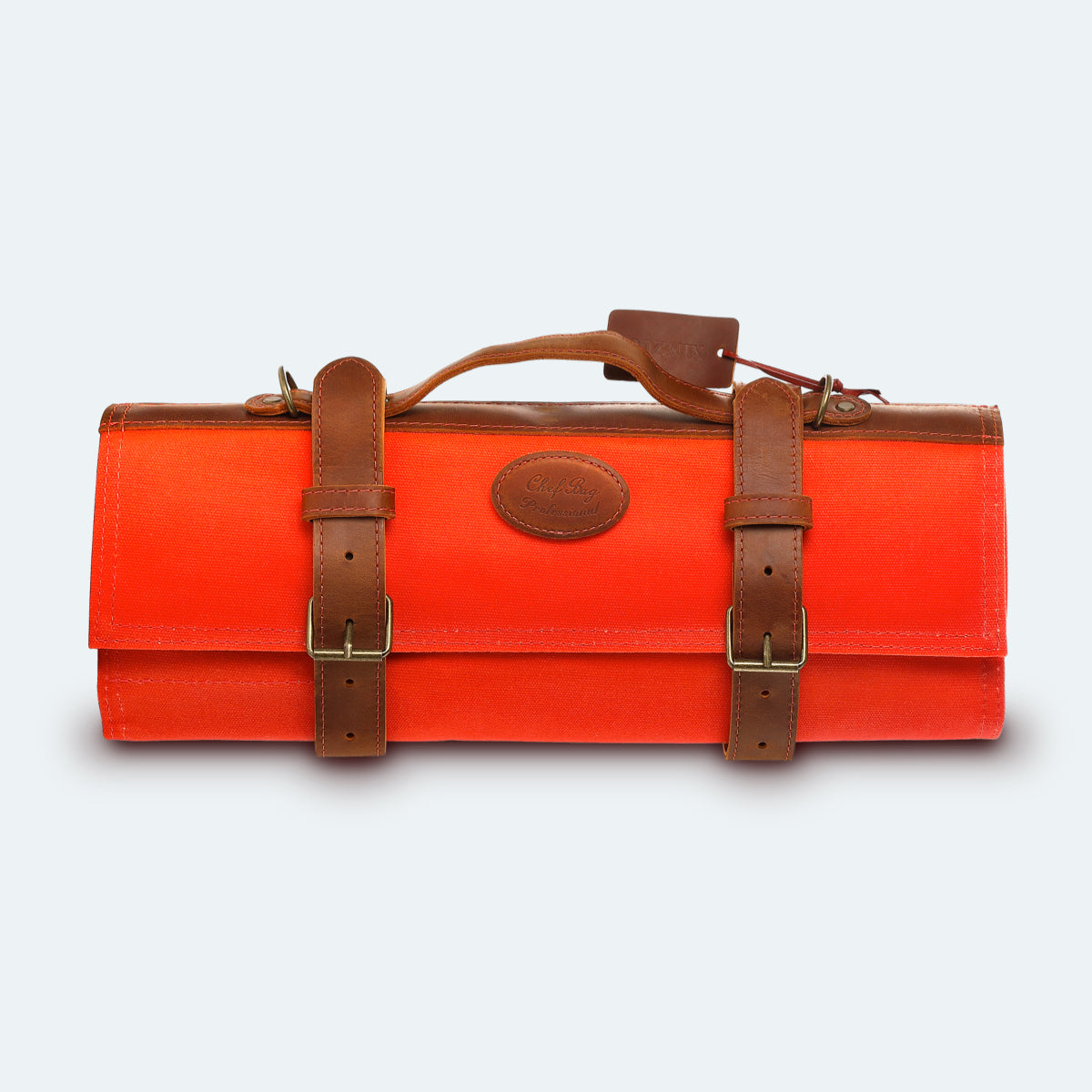 XINZUO - Chef knife roll bag with Shoulder Strap - Orange