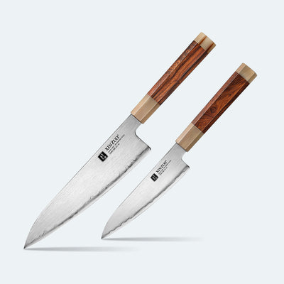 XINZUO X05Z- 8.5" Chef & 5" Utility knife Bundle